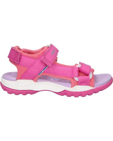 Sandálias GEOX  de Menina J450WA 01411 J BOREALIS C8N7Q FUCHSIA-LT CORAL  ROSA