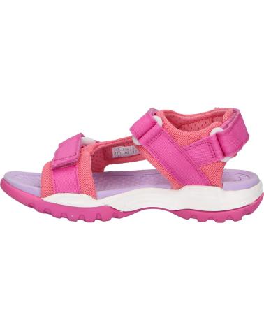 Sandálias GEOX  de Menina J450WA 01411 J BOREALIS C8N7Q FUCHSIA-LT CORAL  ROSA