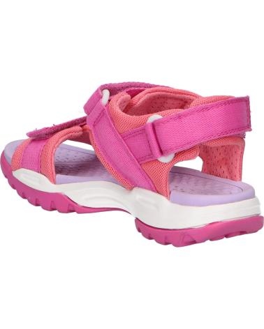 Sandálias GEOX  de Menina J450WA 01411 J BOREALIS C8N7Q FUCHSIA-LT CORAL  ROSA