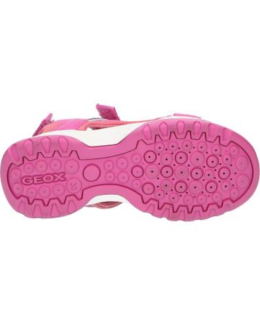 Sandálias GEOX  de Menina J450WA 01411 J BOREALIS C8N7Q FUCHSIA-LT CORAL  ROSA