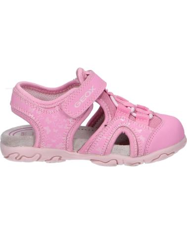 Sandales GEOX  pour Fille B3557C 05014 B S FLAFFEE  C8006 DK PINK
