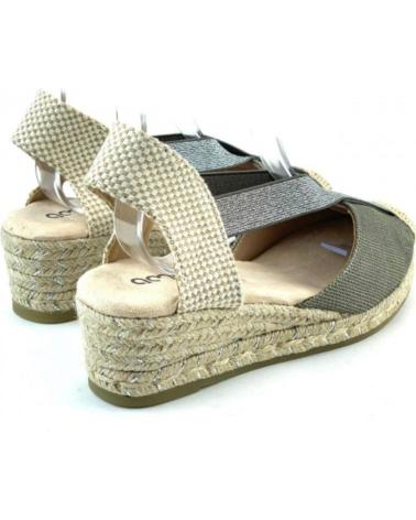 Sandali AMARPIES  per Donna VALENCIANA CON CUNA DE YUTE PARA MUJER ACX28507 CO  KAKI