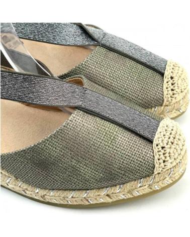 Sandali AMARPIES  per Donna VALENCIANA CON CUNA DE YUTE PARA MUJER ACX28507 CO  KAKI