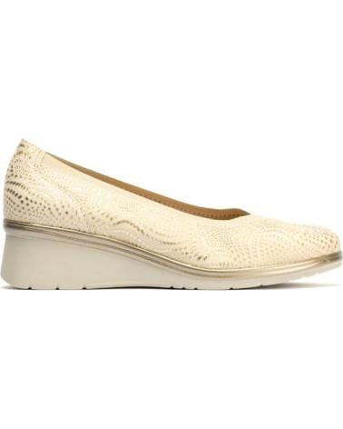 Woman Zapatos de cuña PITILLOS MOCASINES 5740 MUJER ORO  DORADO