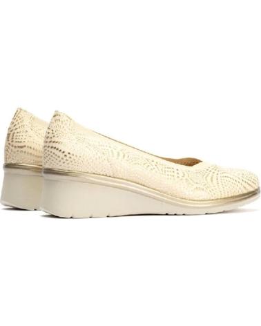 Chaussures compensées PITILLOS  pour Femme MOCASINES 5740 MUJER ORO  DORADO