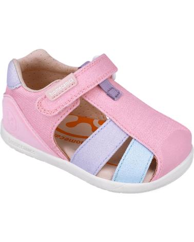 Sandales BIOMECANICS  pour Fille SANDALIA PARA NINA 252192 METALIZADA  LILAA164