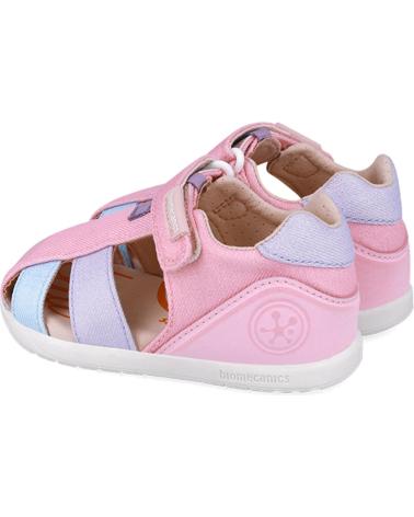 Sandales BIOMECANICS  pour Fille SANDALIA PARA NINA 252192 METALIZADA  LILAA164