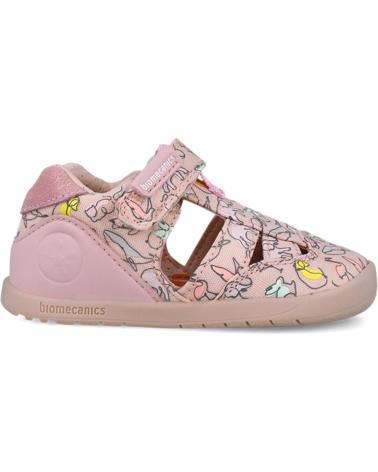 Sandales BIOMECANICS  pour Fille SANDALIAS PARA NINA 252193 ESTAMPADO ANIMALES  ROSAA032