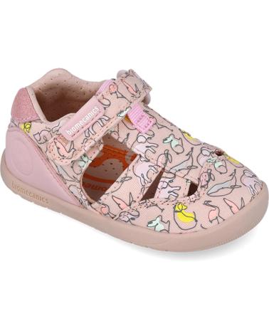 Sandales BIOMECANICS  pour Fille SANDALIAS PARA NINA 252193 ESTAMPADO ANIMALES  ROSAA032