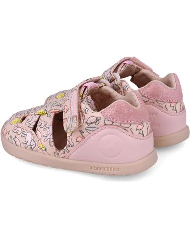 Sandales BIOMECANICS  pour Fille SANDALIAS PARA NINA 252193 ESTAMPADO ANIMALES  ROSAA032