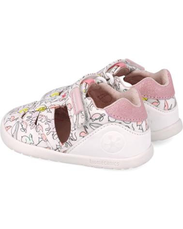 Sandales BIOMECANICS  pour Fille SANDALIAS PARA NINA 252193 ESTAMPADO ANIMALES  BLANCOB050