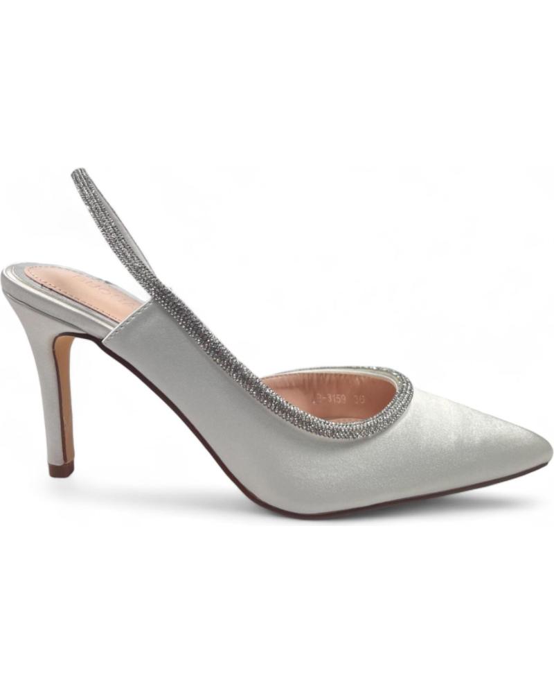 TIMBOS TACON DESTALONADO DE NOVIA 131222 BLANCO