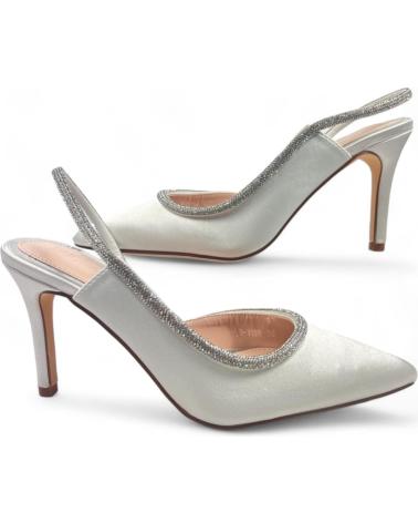 TIMBOS TACON DESTALONADO DE NOVIA 131222 BLANCO