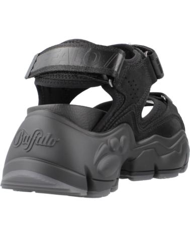 Sandali per Donna BUFFALO SANDALIAS MUJER MODELO BINARY 0 COLOR NEGRO BLACK BLACK