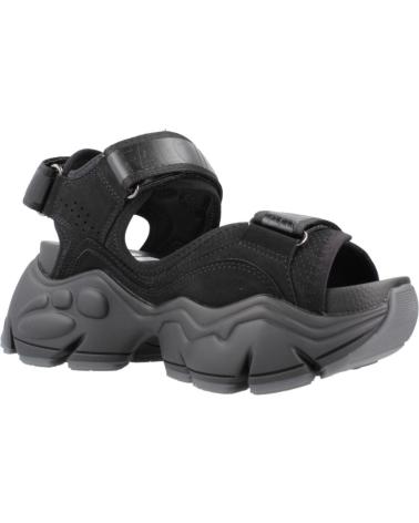 Sandali per Donna BUFFALO SANDALIAS MUJER MODELO BINARY 0 COLOR NEGRO BLACK BLACK