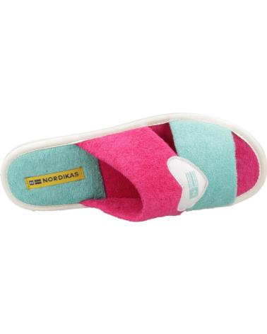 Pantofole NORDIKAS  per Donna ZAPATILLAS HOGAR MUJER MODELO TOP LINE COLOR  VERDE