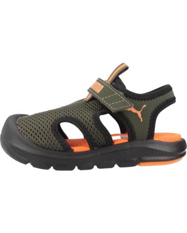 PUMA SANDALIAS FUN RACER MESH NINO-A 401576 VERDE