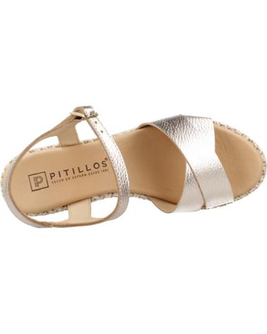 Sandali per Donna PITILLOS SANDALIAS MUJER MODELO 10572P COLOR ORO