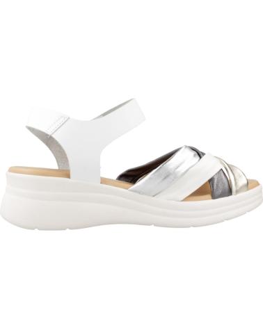 Sandales PITILLOS  pour Femme SANDALIA TUBULAR PITLLOS CUNA 4 CM  BLANCO