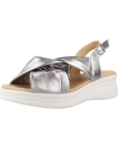 Sandales pour Femme PITILLOS SANDALIAS MUJER MODELO 10615P COLOR PLATA ACERO