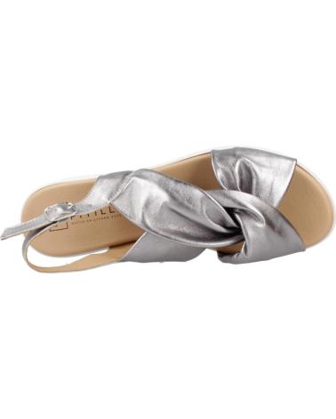 Sandales pour Femme PITILLOS SANDALIAS MUJER MODELO 10615P COLOR PLATA ACERO