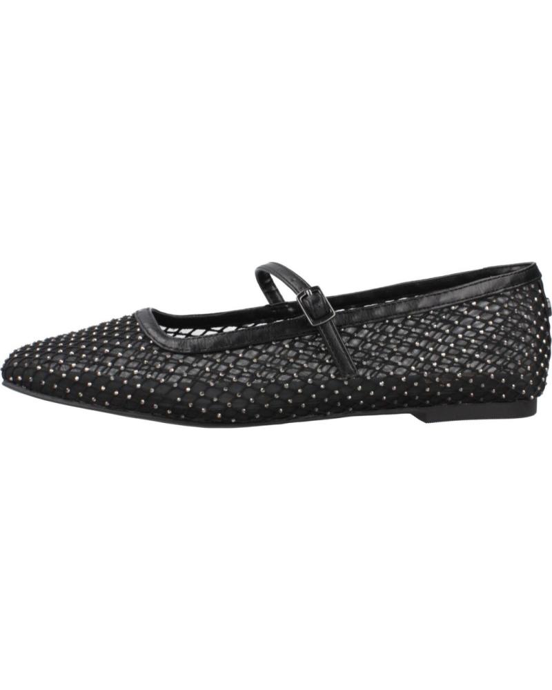 Ballerinas LA STRADA  für Damen BAILARINAS MUJER MODELO 2322694S COLOR NEGRO  BLACK