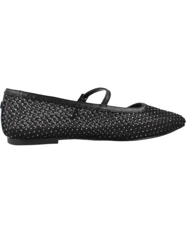 Ballerinas LA STRADA  für Damen BAILARINAS MUJER MODELO 2322694S COLOR NEGRO  BLACK