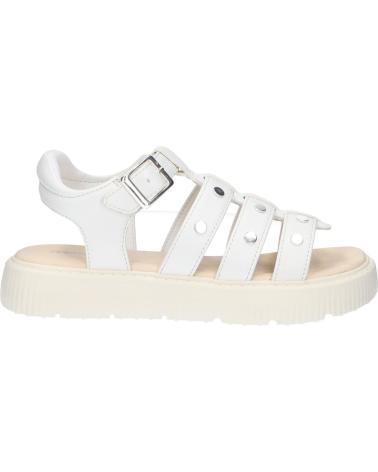 girl Sandals GEOX J45DBG 000BC J SANDAL KODETTE WHITE  C1000