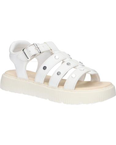 girl Sandals GEOX J45DBG 000BC J SANDAL KODETTE WHITE  C1000