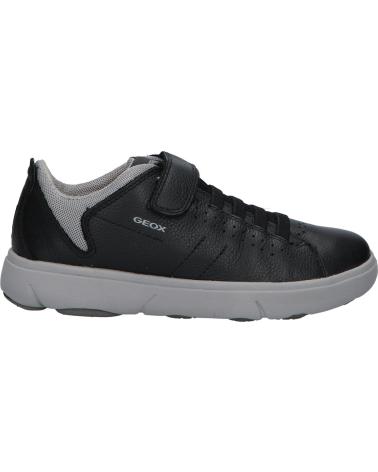 Sportif GEOX  pour Garçon J02AZB 04614 J NEBCUP  C0017 BLACK-GREY