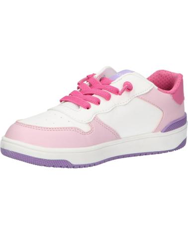 GEOX J36HXD 054FU J WASHIBA WHITE-DK PINK C1364