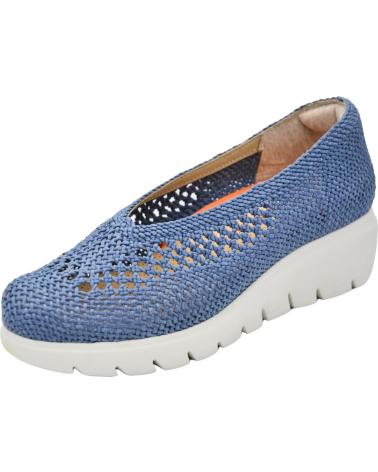 D`CUTILLAS BAILARINAS PARA MUJER DOCTOR CUTILLAS 89430 TRENZADAS AZUL