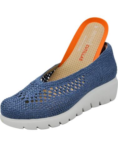 D`CUTILLAS BAILARINAS PARA MUJER DOCTOR CUTILLAS 89430 TRENZADAS AZUL