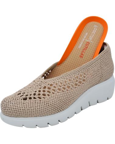 D`CUTILLAS BAILARINAS PARA MUJER DOCTOR CUTILLAS 89430 TRENZADAS BEIG