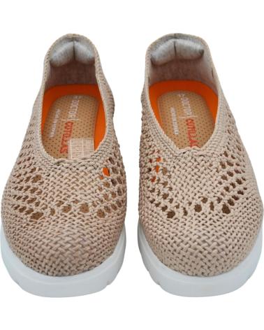 D`CUTILLAS BAILARINAS PARA MUJER DOCTOR CUTILLAS 89430 TRENZADAS BEIG