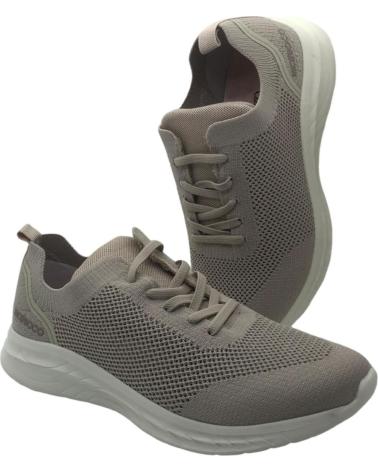 Sportivo NICOBOCO  per Donna ZAPATILLA CONFORT MUJER LAIKA 42-221  BEIG