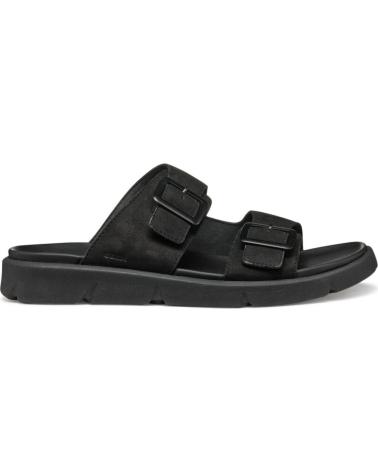 Sandalias GEOX  de Hombre SANDALIAS DOBLE HEBILLA  C9999 BLACK