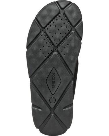 Sandalias GEOX  de Hombre SANDALIAS DOBLE HEBILLA  C9999 BLACK