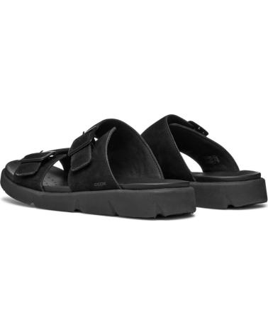 Sandalias GEOX  de Hombre SANDALIAS DOBLE HEBILLA  C9999 BLACK