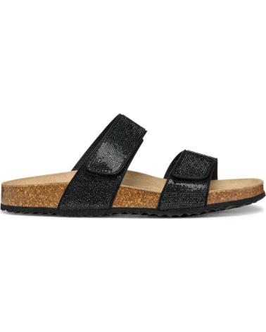 Sandalen GEOX  für Damen SANDALIA DOBLE VELCRO DE  C9999 BLACK