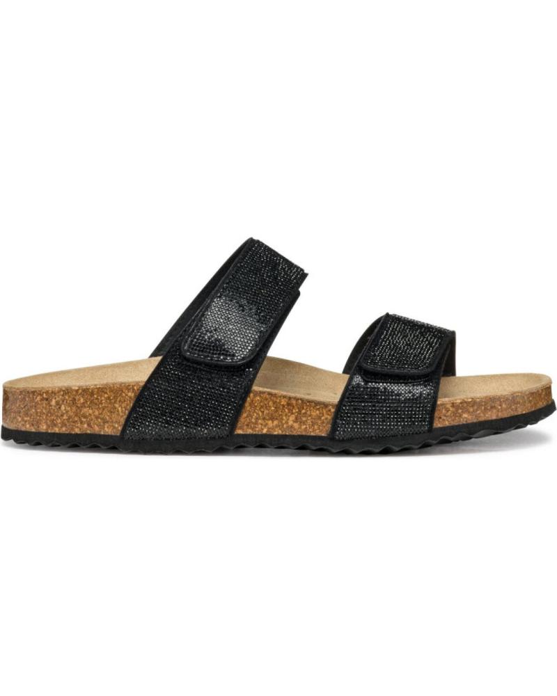 Sandalen GEOX  für Damen SANDALIA DOBLE VELCRO DE  C9999 BLACK