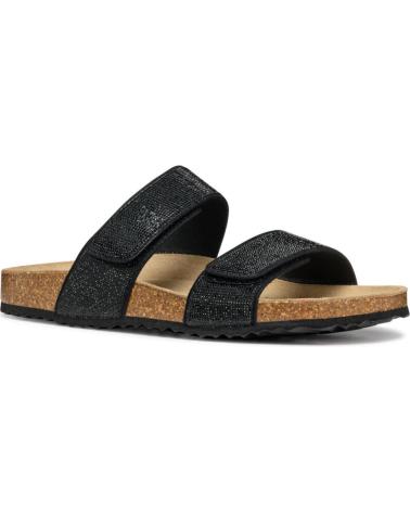 Sandalen GEOX  für Damen SANDALIA DOBLE VELCRO DE  C9999 BLACK