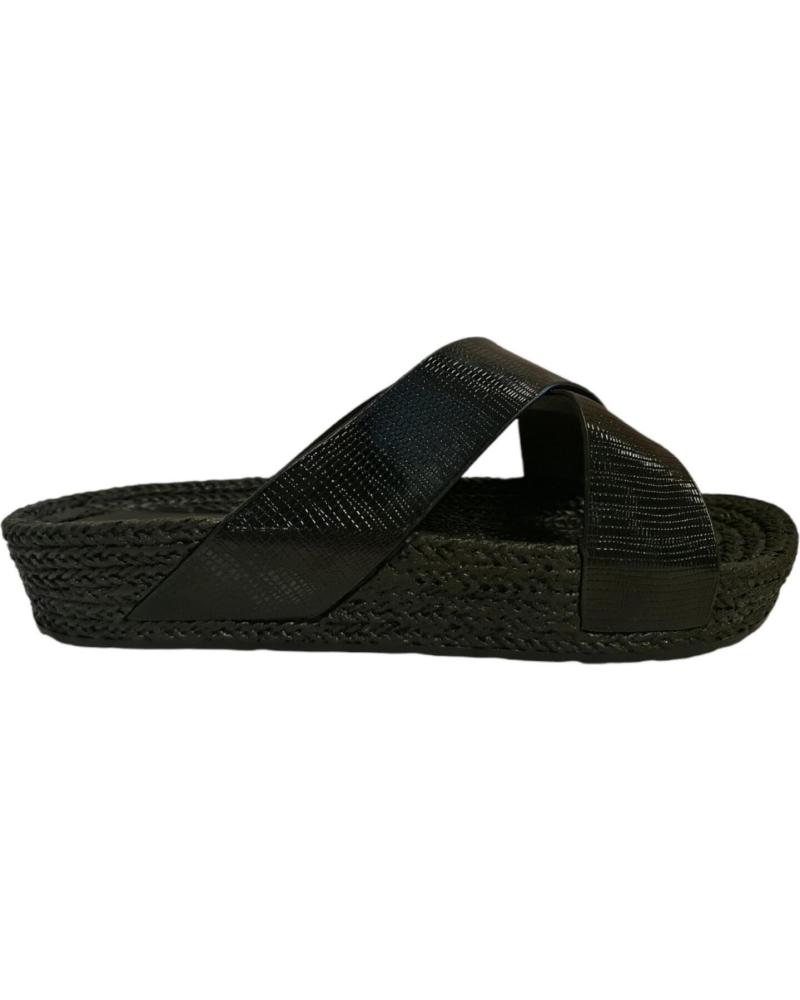 Sandalias KELARA  de Mujer REZAT  NEGRO