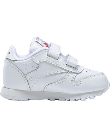REEBOK ZAPATILLA CLASSIC LEATHER KIDS 100010355 BLANCO