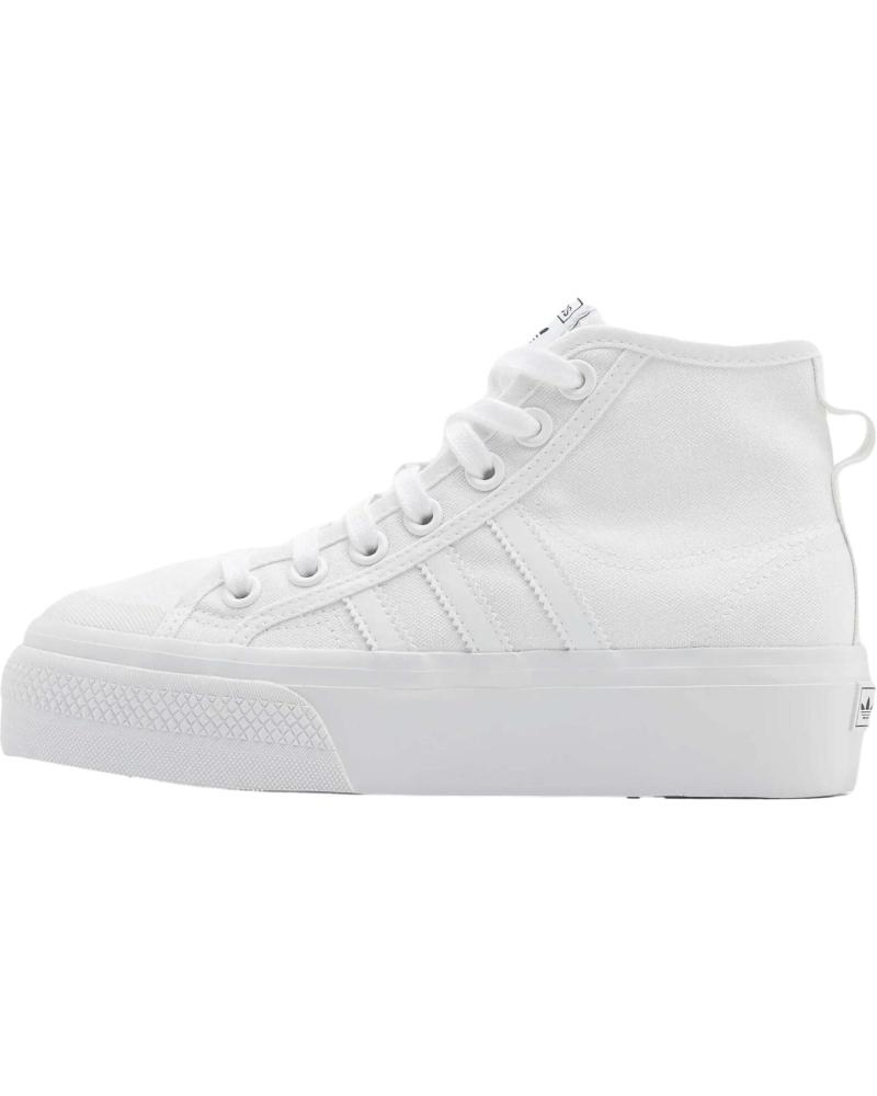 Zapatillas deporte ADIDAS  de Mujer ZAPATILLAS NIZZA PLATFORM MID PARA MUJER EN COLOR  BLANCO