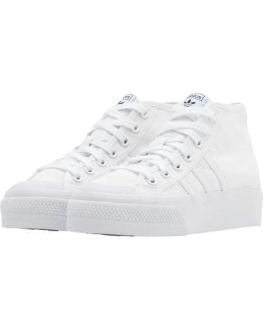 Zapatillas deporte ADIDAS  de Mujer ZAPATILLAS NIZZA PLATFORM MID PARA MUJER EN COLOR  BLANCO