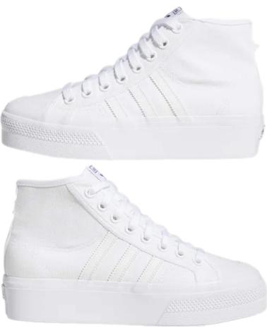 Zapatillas deporte ADIDAS  de Mujer ZAPATILLAS NIZZA PLATFORM MID PARA MUJER EN COLOR  BLANCO