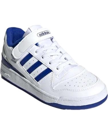 Deportivas ADIDAS  de Niña y Niño ZAPATILLAS FORUM LOW PARA NINOS UNISEX EN COLOR  BLANCO