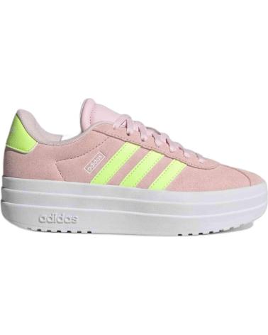 ADIDAS VL COURT BOLD JI1017 ZAPATILLAS PLATAFORMA NIÑOS ROSAS ROSA