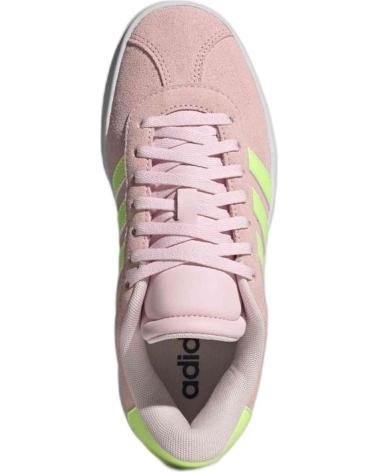 ADIDAS VL COURT BOLD JI1017 ZAPATILLAS PLATAFORMA NIÑOS ROSAS ROSA
